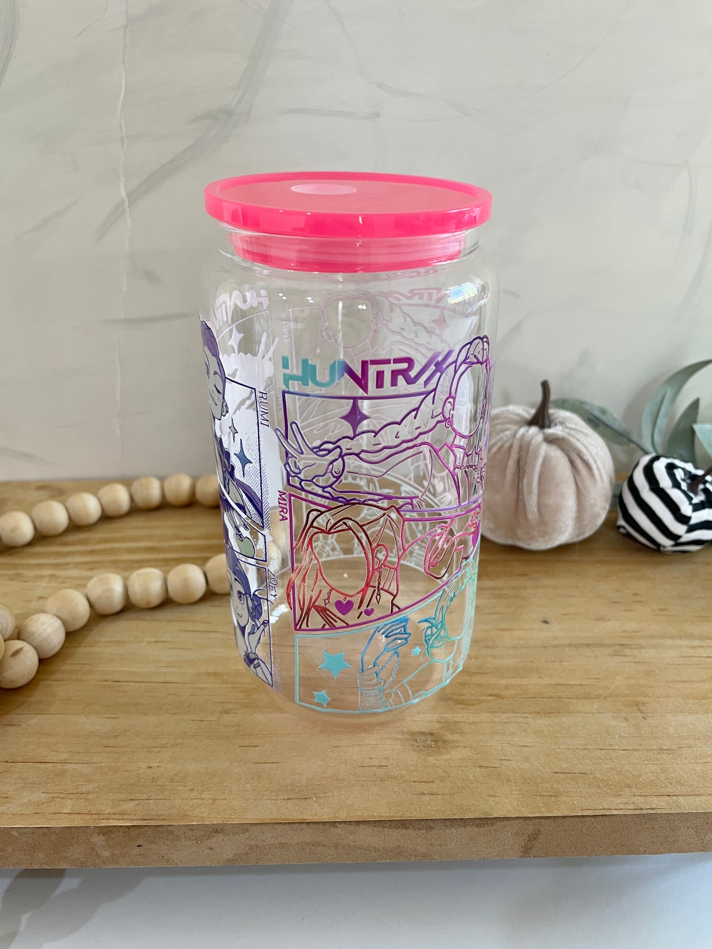 Huntrix Glass tumbler