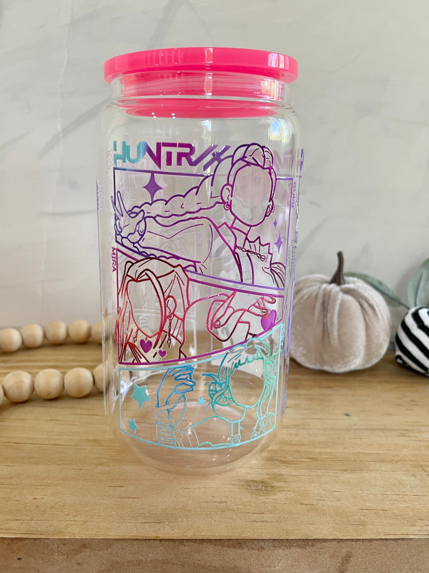 Huntrix Glass tumbler