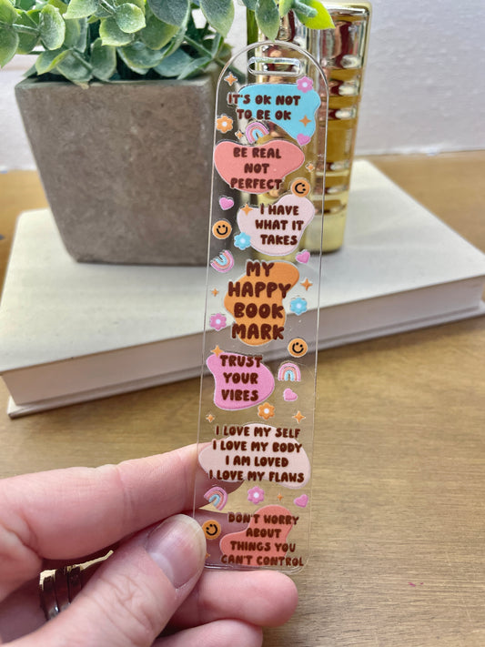 Happy Bookmark