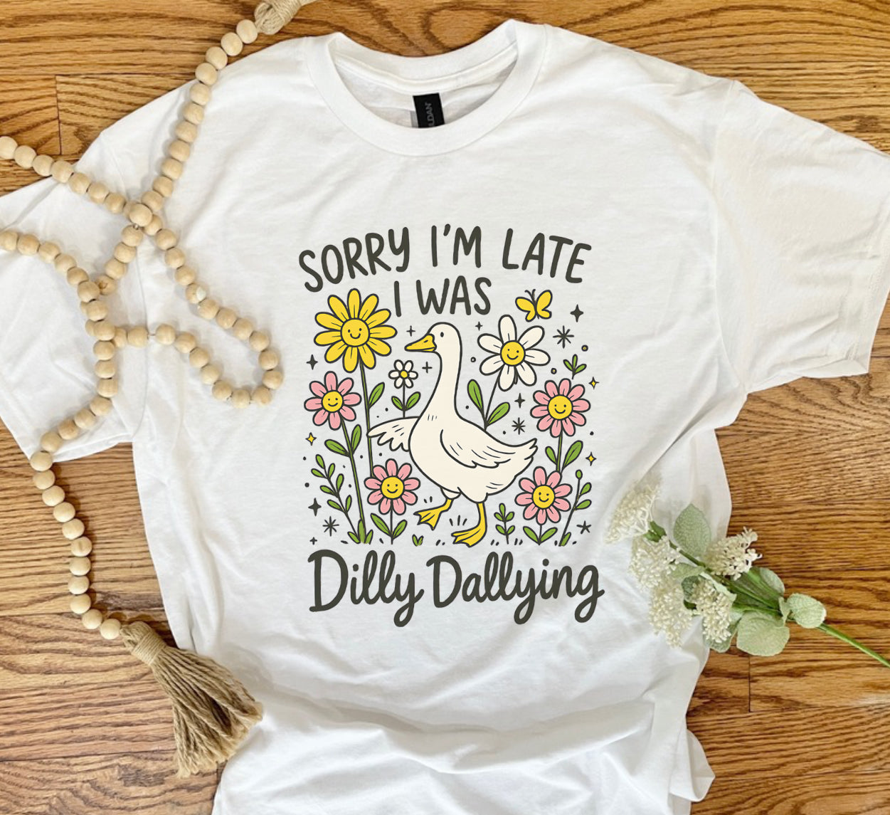 Dilly Dallying-White