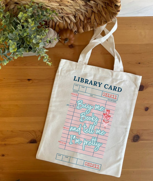 Buy Me Books tote